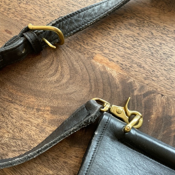 COACH Vintage 90s Gilmore Girls Computer Bag Crossbody Satchel Bag - Picture 5 of 9